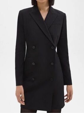 Theory Wool Blazer Dress Size 2